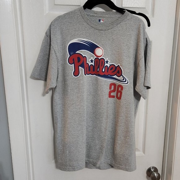 MLB Other - Philadelphia Phillies Chase Utley MLB gray t-shirt